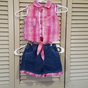 Young Hearts 2 piece shorts outfit